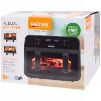 PETRA Dual AIR FRYER 7L 2300W 3,5L LED 6funkcji