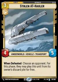 Karta Stolen AT-Hauler (V.1) SWU JTL #221