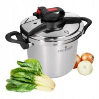 ZWIEGER KLASSIKER СКОРОВАРКА 7 Л С КРЫШКОЙ 22 СМ ИНДУКЦИОННАЯ НЕРЖАВЕЮЩАЯ СТАЛЬ