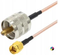 Kabel RG-316 UC1 SMA UC1-M / SMA-M 100cm