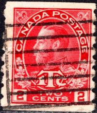 Canada KGV ITC 2 c.