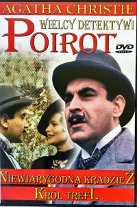 DVD POIROT 6 NIEWIARYGODNA KRADZIEŻ KRÓL TREFL