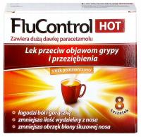 Flucontrol Hot 8 пакетиков грипп простуда