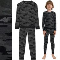 4F Bielizna Termoaktywna Bezszwowa Chłopięca-Komplet 4FJWAW25USEAM249-90A C