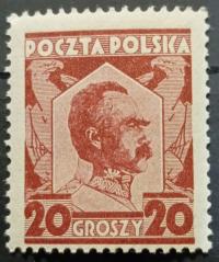POLSKA Fi 226 ** 1927 Józef Piłsudski (11)