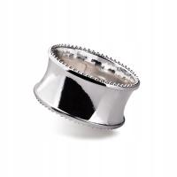 1шт серебряное металлическое кольцо для салфеток. ДЛЯ ОБЩЕСТВЕННОГО ПИТАНИЯ И ДОМА