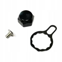 Baitcasting Reel Locking Plate Części zamienne DIY Wymiana Czarny prawy