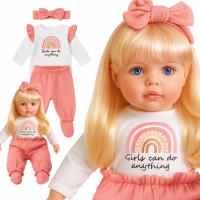Детская кукла как живая большая 56см интерактивная кукла говорит поет 2языки учит