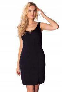 MEWA Elegancka halka Virginia pod sukienkę czarny 48