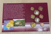 EURO PRÓBA - MONTENEGRO 2005 - BLISTER - SET MONET PRÓBNYCH EURO