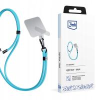 Smycz do telefonu nylon niebieski