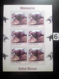 Dinozaury , Guine-Bissau MNH