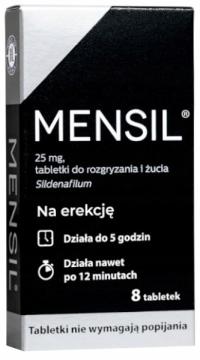МЕНСИЛ силденафил (силденафил) потенция эрекция эрекция 25 мг 8 таблеток