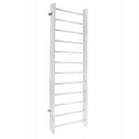 drabinka gimnastyczna klasyczna biała 230x90 cm