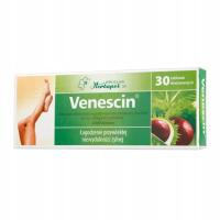 Venescin 25 mg + 15 mg + 0,5 mg 30 tabletek