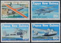 Papua - Nowa Gwinea Mi. 473 - 476 **, 1984 r. / lotnictwo