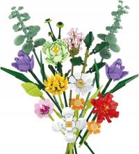 Klocki KWIATY bukiet kwiatów DIY Kwiaty wieczne PREZENT 836el. 034004