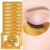 Żelowe Płatki pod Oczy Crystal Collagen Gold Złote Kolagen 10 Par