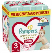 Подгузники Pampers Premium Care размер 3 144 шт.