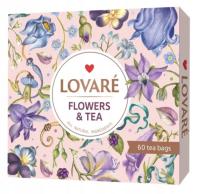 Zestaw herbat Lovare Flowers & Tea 12 smaków 60szt PREZENT Piękne opakowani