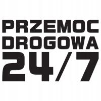 Zestaw naklejek PRZEMOC DROGOWA na auto OFFROAD PICKUP ZMOTA 4X4 od GravArt