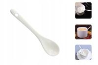 Фарфоровая чайная ложка Для сахара-элегантная и практичная-13 см белая