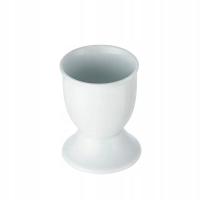 Biały kieliszek do jajka podstawka porcelana Altom Design 7,5 cm Wielkanoc
