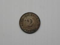 56043/ 2 PFENNIG 1873 D CESARSTWO NIEMIECKIE