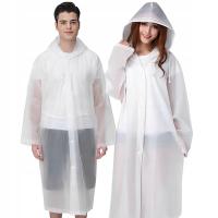 PELERYNA PRZECIWDESZCZOWA Z KAPTUREM PONCHO PŁASZCZ PRZECIWDESZCZOWY PONCZO