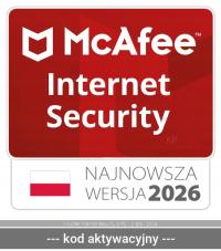 McAfee Antywirus McAfee Internet Security 2025 3 st. / 24 miesiące ESD