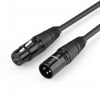 Przedłużacz kabel audio XLR (żeński) - XLR (męski) 3m, Ugreen AV130