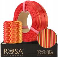 Filament ROSA3D PLA ReFill 1,75mm 1kg Magic Silk Fire