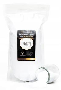 ERYTRYTOL 1kg ERYTROL CUKIER NATURALNY SŁODZIK 0 KALORII 1KG