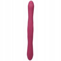 Doc Johnson TRYST Duet - elastyczny dwusilnikowy wibrator silikonowy z pilo