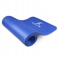 Mata do jogi pilatesu Prosource Fit Extra Thick 1,2 cm niebieska