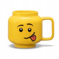Kubek ceramiczny duża głowa LEGO Chłopiec Głuptasek L