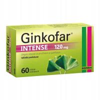 Ginkofar Intense 120 mg концентрация памяти 60 tab