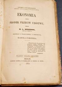 1862 EKONOMIA czyli ŚRODEK PRZECIW UBÓSTWU
