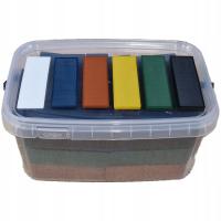 BOX 240szt od 1-6mm Szer 30mm Podkładki Kliny Dystanse Montażowe Okna Drzwi