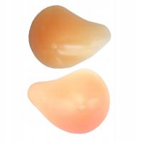 -Pair of Silicone Breast Inserts Forms, Boobes Pads Insert for Mastectomy