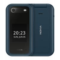 Telefon komórkowy Nokia 2660 Flip 32MB/128MB niebieski+ ładowarka biurkowa