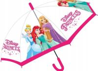KSIĘŻNICZKI DISNEY PARASOLKA PARASOL DZIECIĘCY AUTOMAT przeźroczysta R048Y