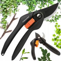 FISKARS SEKATOR OGRODOWY NOŻYCOWY DO MŁODYCH GAŁĘZI KRZEWÓW PĘDÓW P26 SOLID