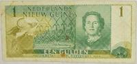 19.hc.Hol.Nowa Gwinea, 1 Gulden 1954 rzadki