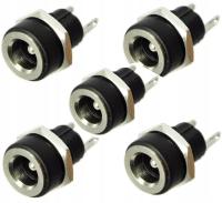 Разъем питания постоянного тока 2,1 / 5,5 для корпуса-5 шт.