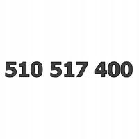 510 517 400 ZŁOTY ŁATWY PROSTY NUMER Starter Orange PREPAID KARTA SIM GSM