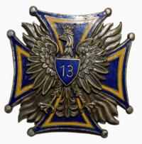 ODZNAKA pułkowa po 1990 / 13 Pułk Zmechanizowany