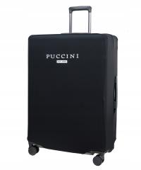 Черный эластичный чехол для большого чемодана PUCCINI Black PBA 1