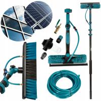 Профессиональная телескопическая щетка для мойки 2 м для мойки фотоэлектрических панелей