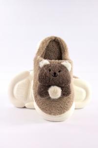 KAPCIE laczki KLAPKI domowe BAMBOSZE ciepłe PEŁNE kotek (40)